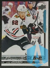 2018-19 Upper Deck Series 1 Young Guns Luke Johnson #245 Blackhawks